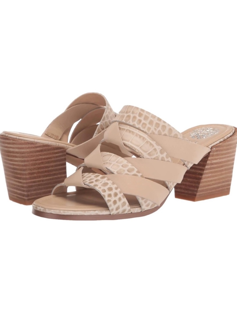 Vince Camuto Deljesta Braded Upper Heeled Sandal